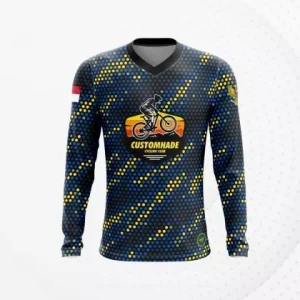 jersey sepeda lengan panjang