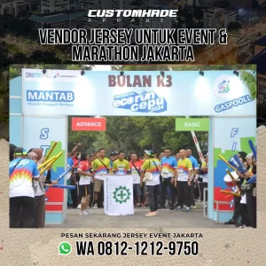 vendor Jersey untuk Event Running & Marathon Jakarta