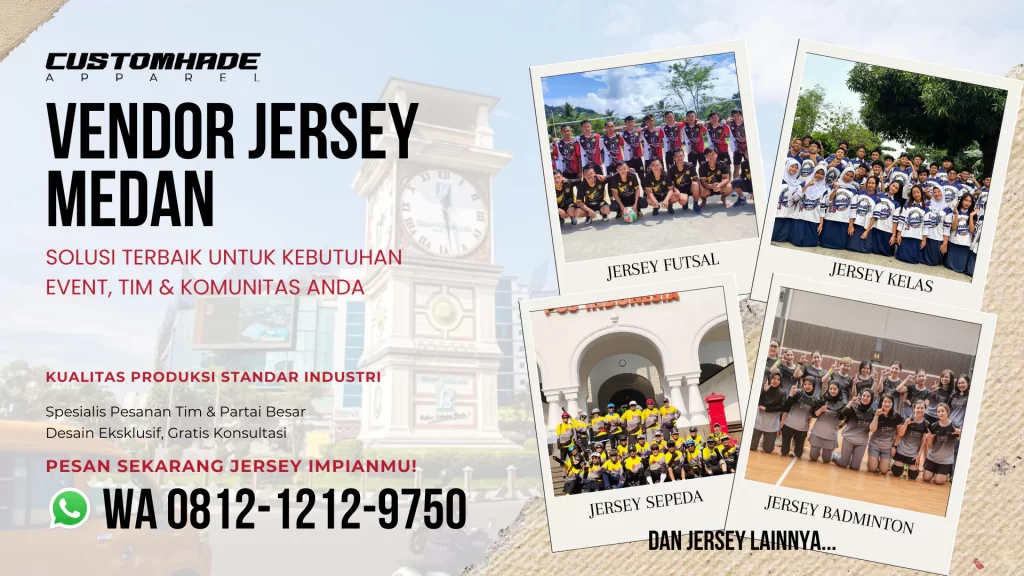 vendor jersey di medan customhade