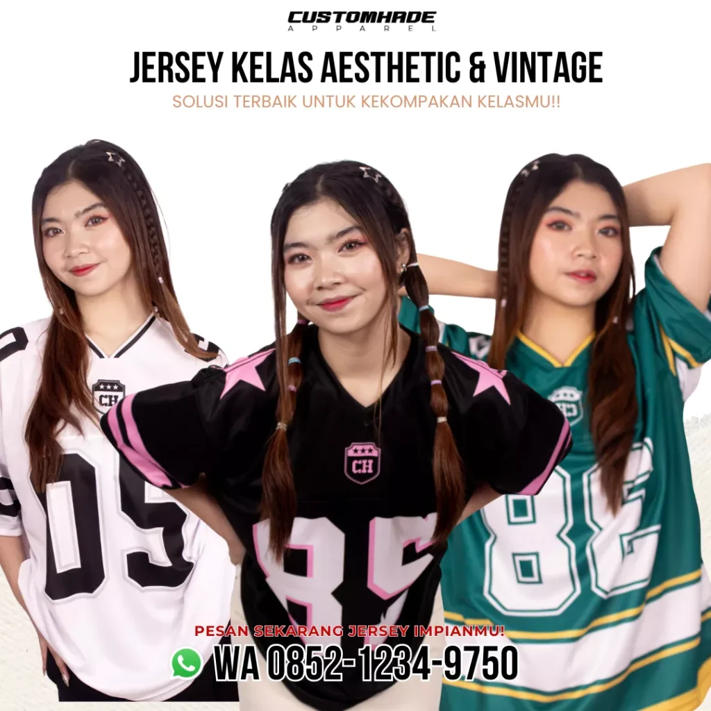 jersey kelas oversize aesthetic 1