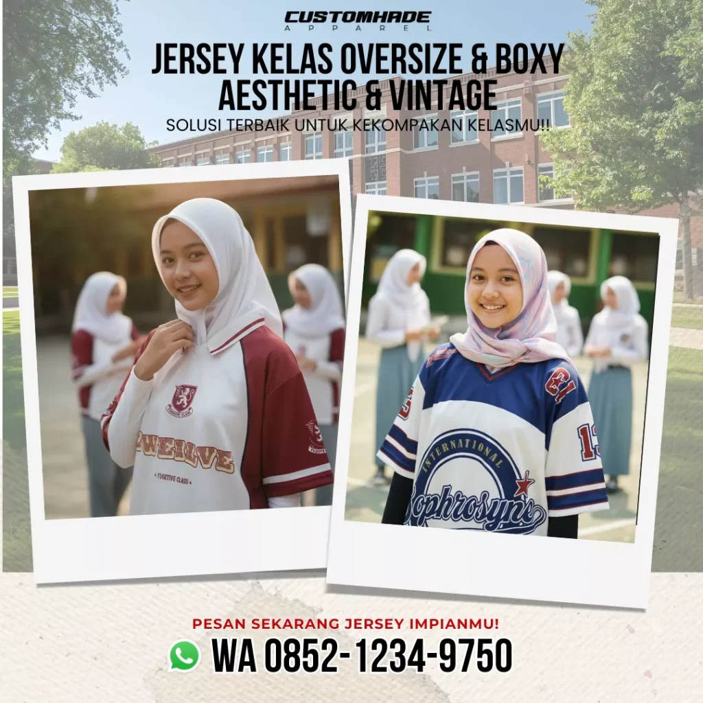 Design Jersey Kelas Oversize boxy