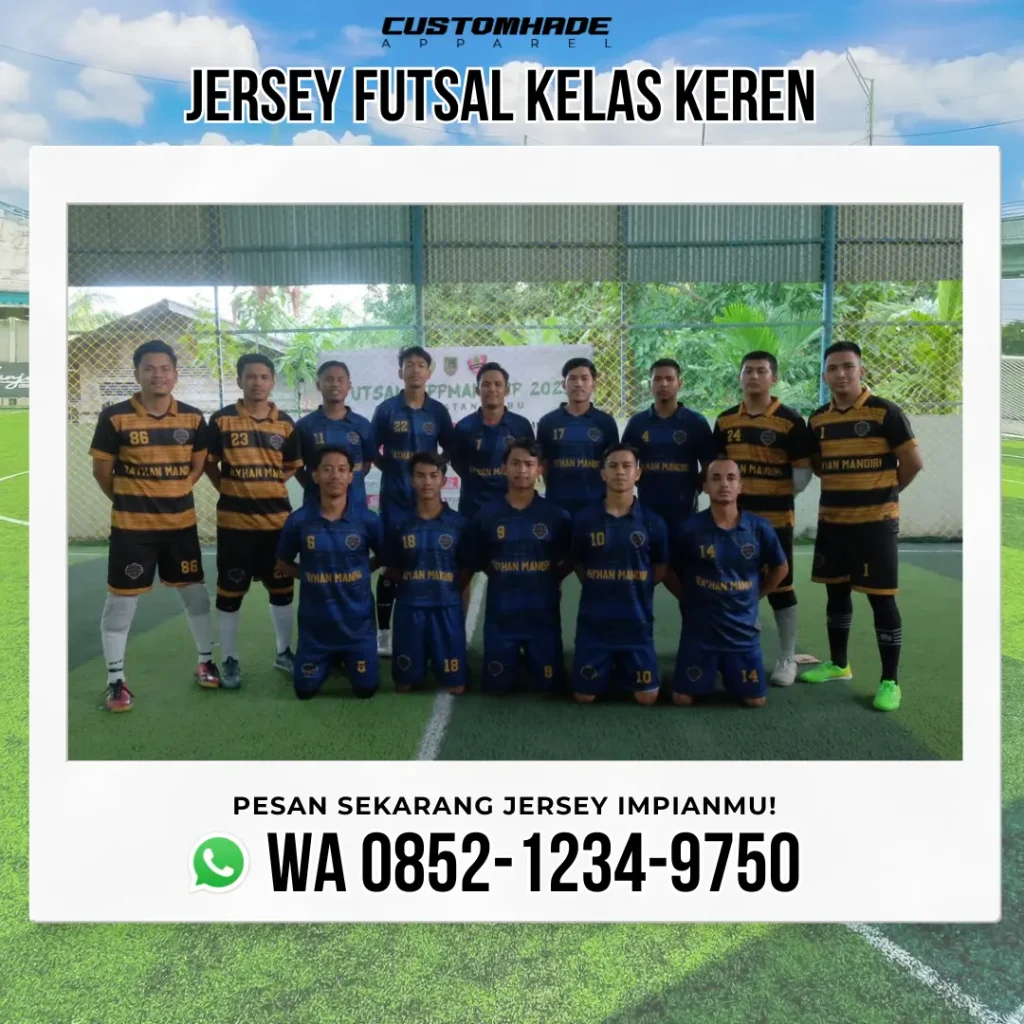 desain jersey futsal untuk kelas