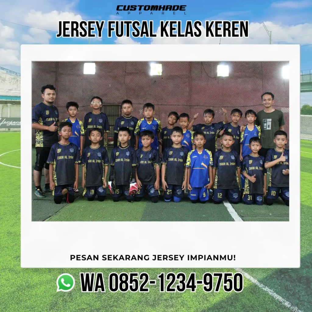 jersey futsal kelas anak