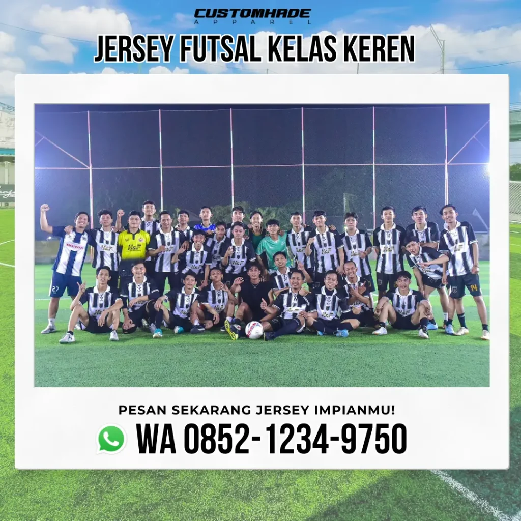 jersey futsal kelas keren