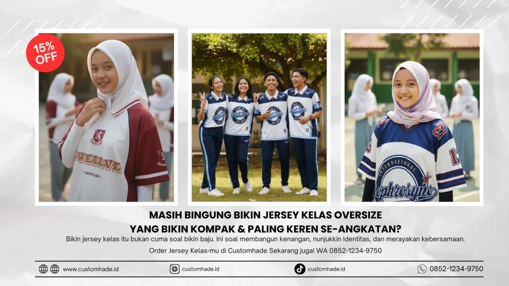 jersey kelas oversize keren