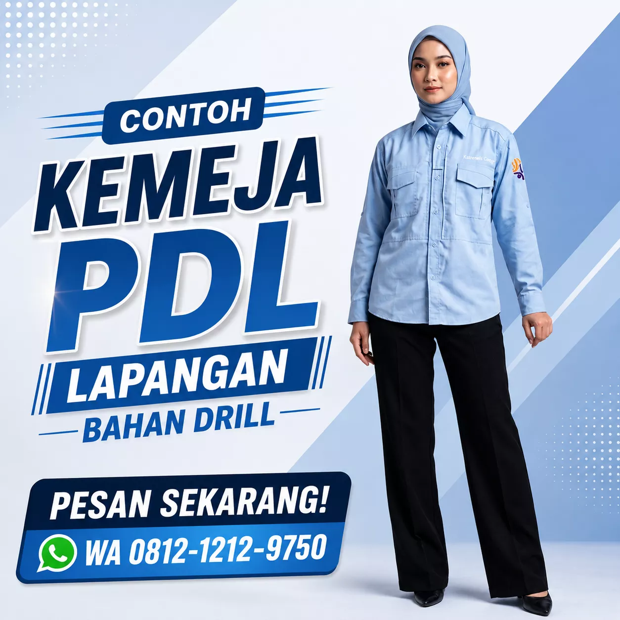 contoh kemeja pdl lapangan