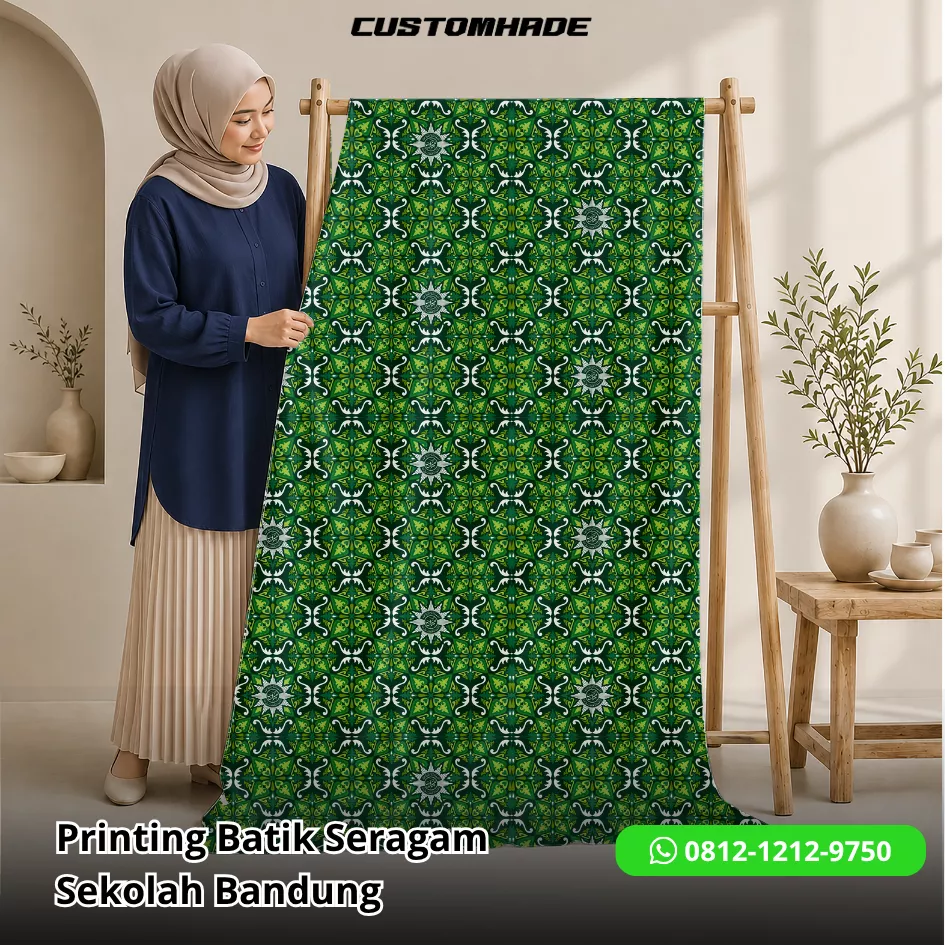 Printing Batik Seragam Sekolah Bandung